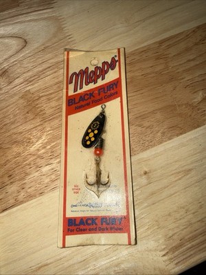 Mepps Black Fury Fishing Lure Spinner #2 Killer
