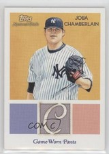 2010 Topps National Chicle Relics Joba Chamberlain #NCR-JC 0t2