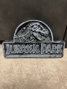 1993 Jurassic Park Pinball Machine Original Used Header Only Display Topper
