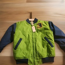 New Toy Story 3 Jacket Size 2/3 Woody Buzz Disney Collection w/Tag Green Blue