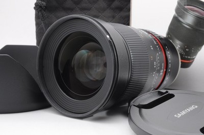 Samyang AF 35mm F/1.4 FE Lens for Sony E Mount [Near MINT] with Cap Hood Case