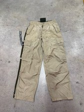 Vtg Nylon Cargo Military Y2K Parachute Pants Gorp Men  s Medium