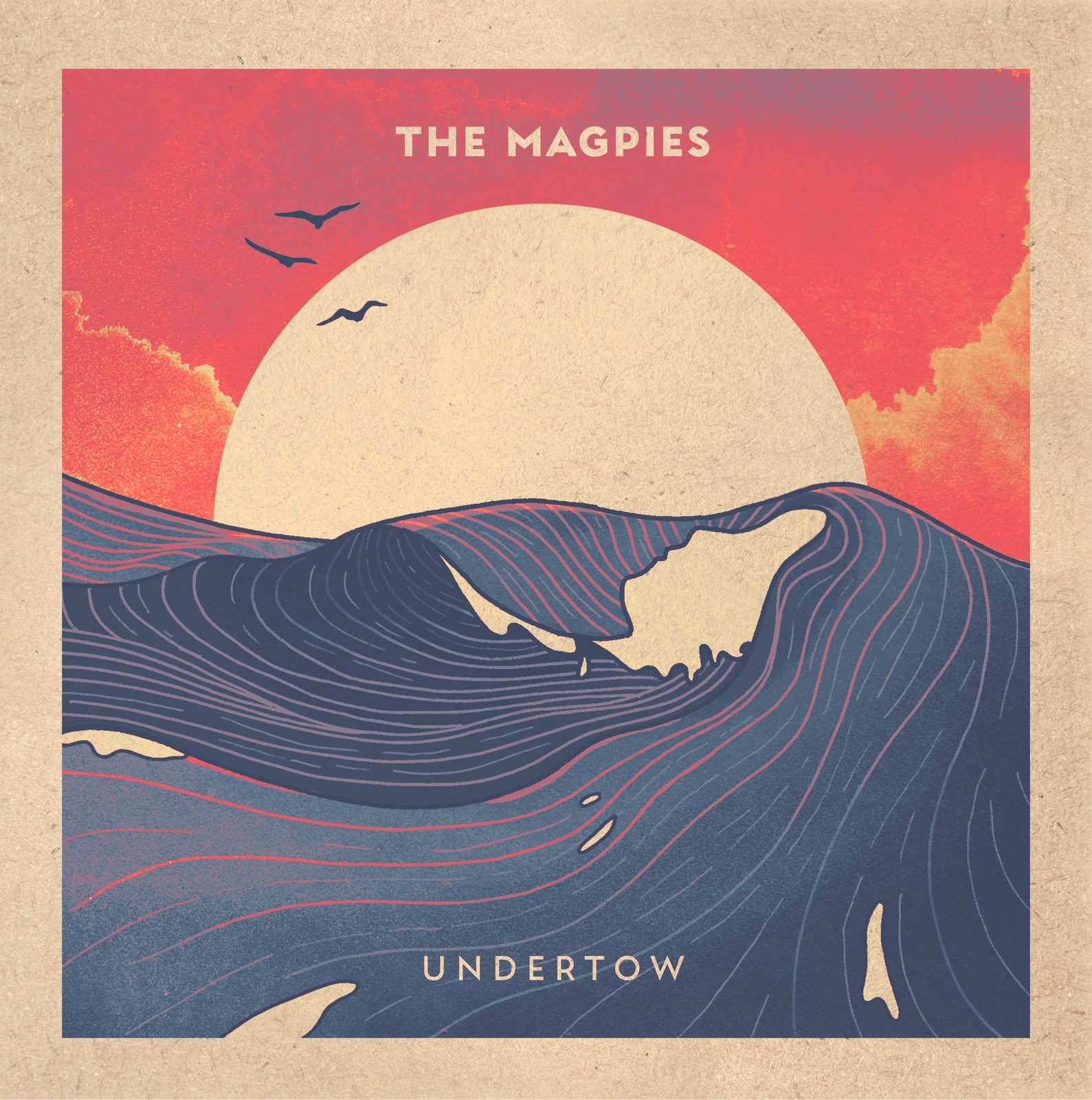 The Magpies Undertow (CD) Album Digipak