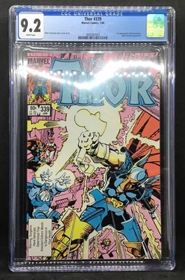 The Mighty #Thor #339 CGC 9.2 1st Appearance Of #StormBreaker!