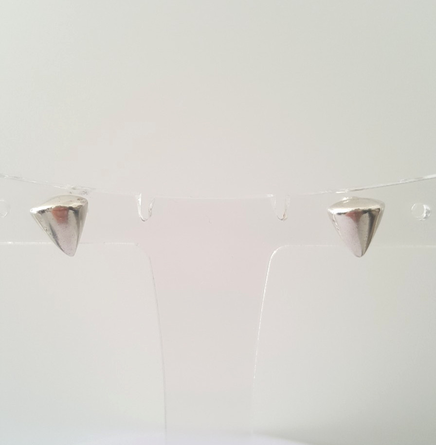 Gorgeous Solid Conical Triangle Artistic Stud Ear… - image 14