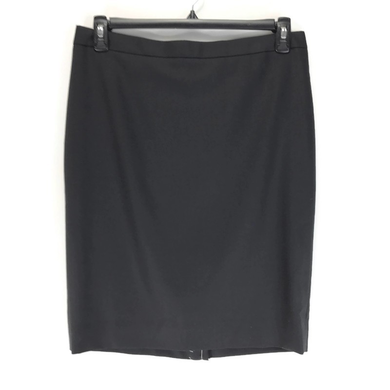 NEW J. Crew Super 120s No. 2 Pencil Skirt Women's Size 10 Black Wool Career