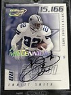 Emmitt Smith 2001 Quantum Leaf All-Millennium Autograph SP /100 Cowboys HOF Auto