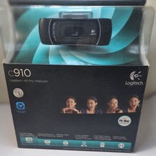 C910 Logitech HD 1080p Recording HD 720p Video Calls 10MP Photo Pro Webcam