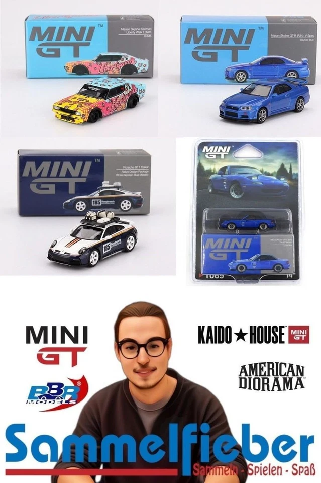 Mini GT, Kaido House & BBR Models - Diecast Verkaufsstream by sammel-fieber