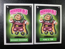 1ª Edición Disney Mr Boogedy Cubo de Basura Niños Parodia Juego de 2 Cartas Horribles Niños