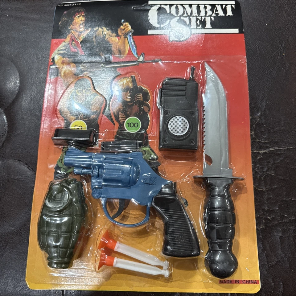 Rambo 80’S Combat Set Toy Rare! - Image 3 of 4