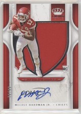 2019 Panini Chronicles Crown Royale Silhouette 38/99 Mecole Hardman Jr Auto wd9