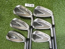 TaylorMade Stealth Irons 6-P & S Speeder NX 50 A Senior Graphite Excellent