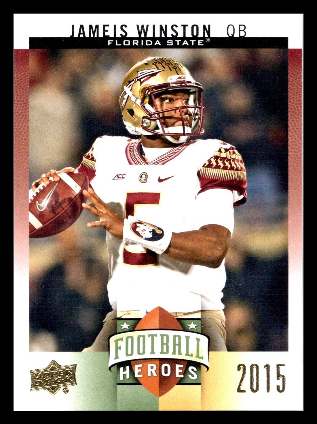 Jameis Winston Upper Deck College Football Heroes #JW3 Base