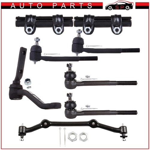 8pcs Front Tie Rods Center Link Idler Arm For 1983-1995 GMC S15 Jimmy Sonoma 2WD