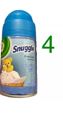 4 X REFILL Air Wick Freshmatic Ultra SNUGGLE FRESH LINEN Automatic Spray Refill