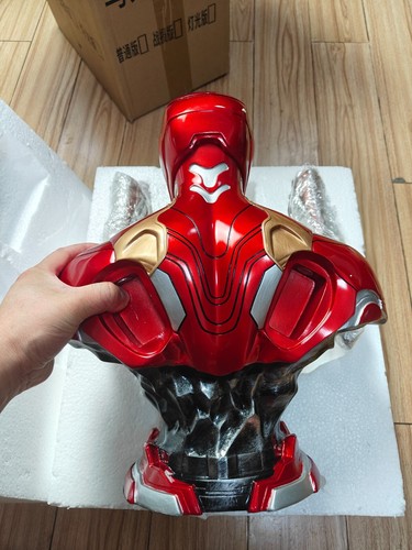 In stock Marvel Avengers MK50 Iron Man Mark50 1:2 bust Resin statue figure LED - Picture 4 of 5