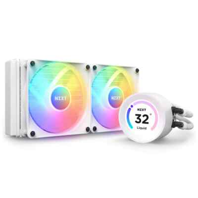 NZXT Kraken Elite RGB 240mm - RL-KR24E-W1   RGB AIO CPU Liquid Cooler