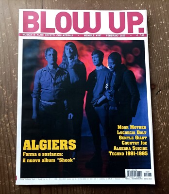 BLOW UP MAGAZIN #297 (FEB 2023) Algier - 20 ESSENTIALS Techno pt.2: 1991-1995