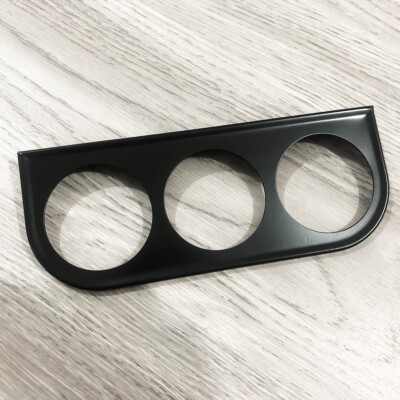 Triple Gauge Pod Universal 52mm 2" Triple 3 Hole Dashboard Gauge - Foto 5