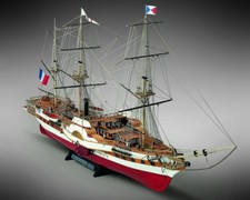 Mamoli MV23 L’Orenoque Steam and Sail Ship 1/100 Scale Wooden Model Kit