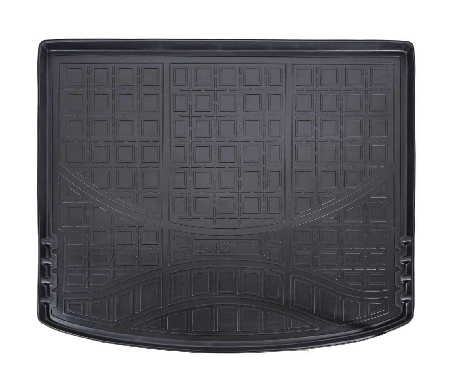 Tapis de coffre sur mesure en caoutchouc TPE premium pour Volvo V40 noir
