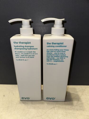 EVO The Therapist Hydrating Shampoo & Conditioner Duo 33.8 oz. 2-Piece