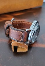 leather watch band 22mm, 24mm, 26mm, for Panerai watch strap