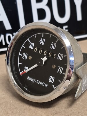 Vintage 70s 80s Harley Davidson Snowmobile Speedometer | eBay