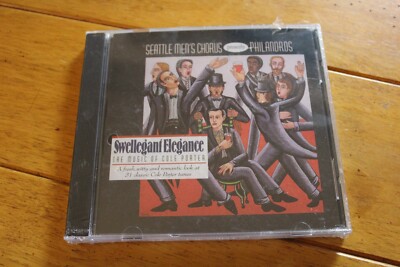 SEATTLE MEN'S CHORUS - SWELLEGANT ELEGANCE - MUSIC OF CLE PORTER CD [NEW SEALED]