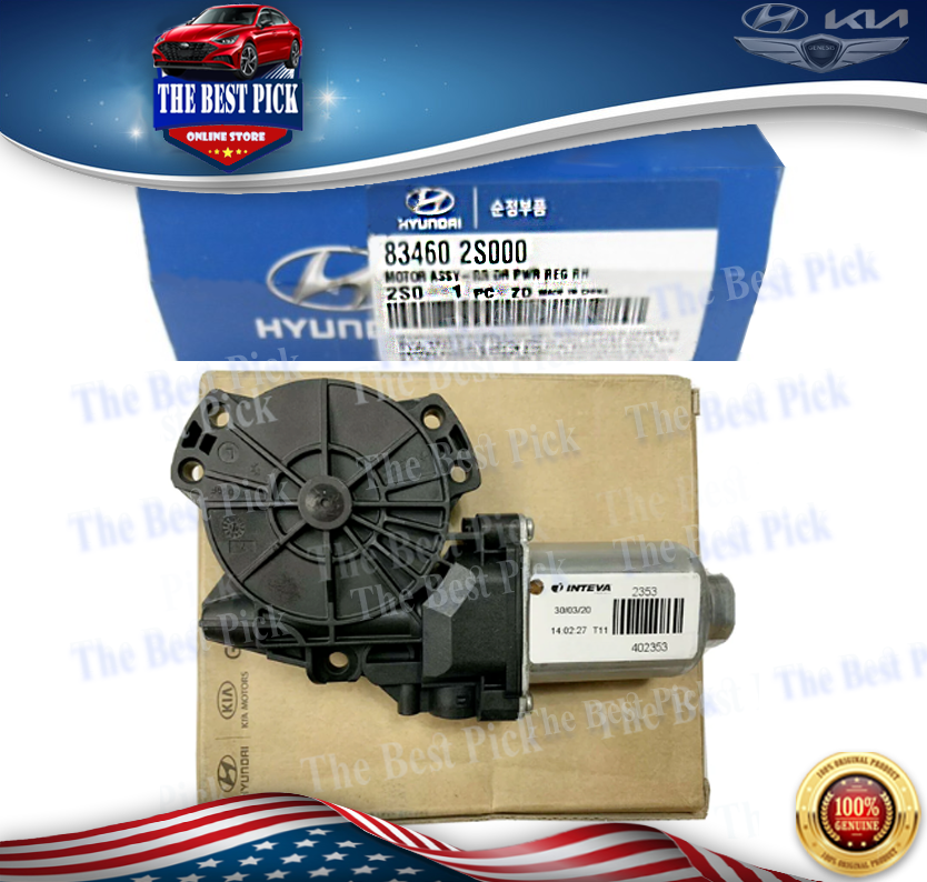 GENUINE Rear Right Door Power Window Motor For Tucson 10-15