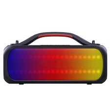 Supersonic IQ-3535RGB 2 x 3.5  Portable Speaker TWS/IPX5/USB/SD/FM/AUX/RGB