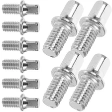 10PCS Drum Key Bolt M6x10mm Snare Drum Screw Drum Bolt Supply For Pedal Shaft