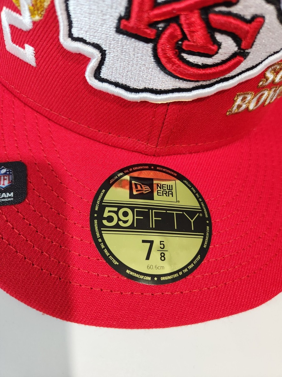 New Era Kansas City Chiefs 59fifty Superbowl 54 Champions Fitted