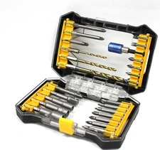 25pcs Rapid Load Multi-Bit Set Hex Drill  Bits & Drive Set w/Magnetic Bit Holder