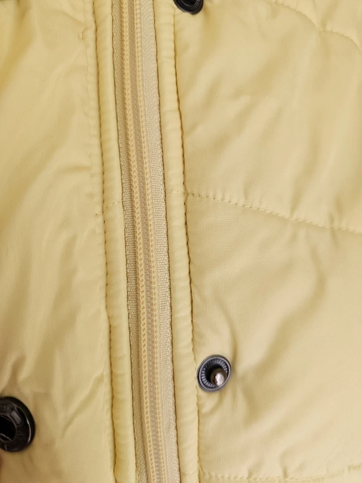 New York & Company Womens Vest Jacket Coat Size S Yellow - Image 4 of 4