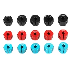 4PC 12MM Wheel Hex Hub Thickness 8-12mm For 1/10 RC Axial SCX10 90046 Tamiya RC