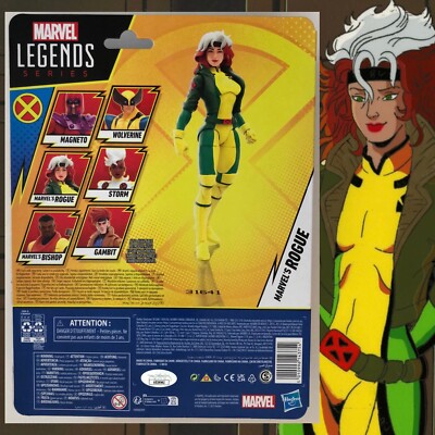 Marvel Legends X-Men 97 Rogue figure MOC signed Lenore Zann JSA