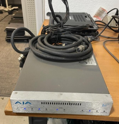 AJA Io LA Video Capture Device 10-Bit Analog Uncompressed I/O Breakout Box @D16