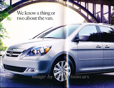 2007 Honda Odyssey Van 36-page Original Car Sales Brochure Catalog