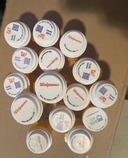 Pill bottles lot of 15