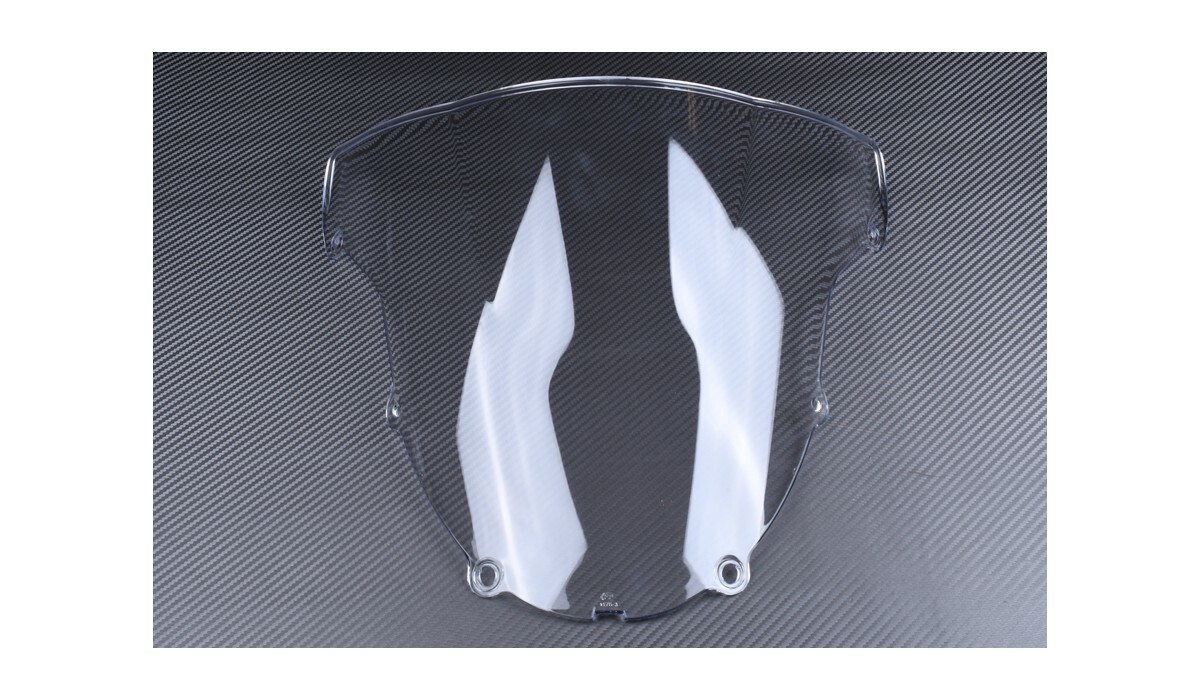 Bulle transparente Kawasaki ZX6R 2003 pour changer de pare-brise fissuré