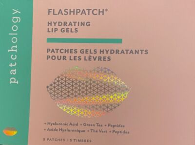 $15 Patchology FlashPatch  Hydrating Lip Gels 5-Single Use Patches