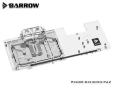 Barrow LRC2.0 (BackPlate)  GPU Water Block for Gigabyte AORUS 3090 Aurora