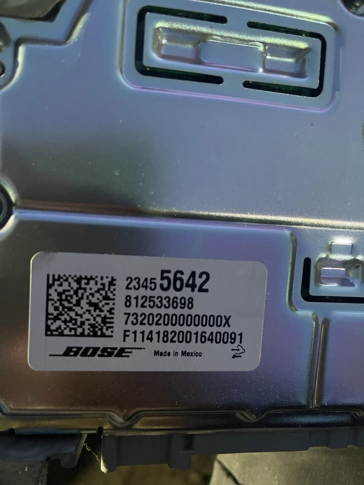 Amplificatore Vauxhall Insignia 2013-2017 23455642 812533698 - Immagine 3 di 4