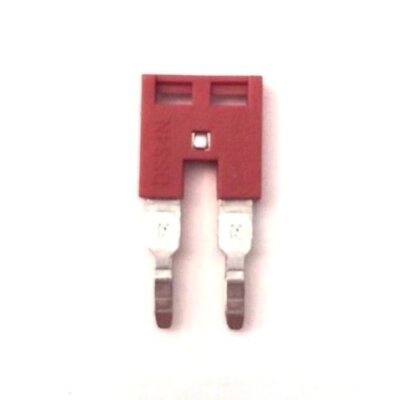 Dinkle DSS4N-02P DIN Rail Terminal Block Press-Fit Jumper DK4N Two Pole Pack ...