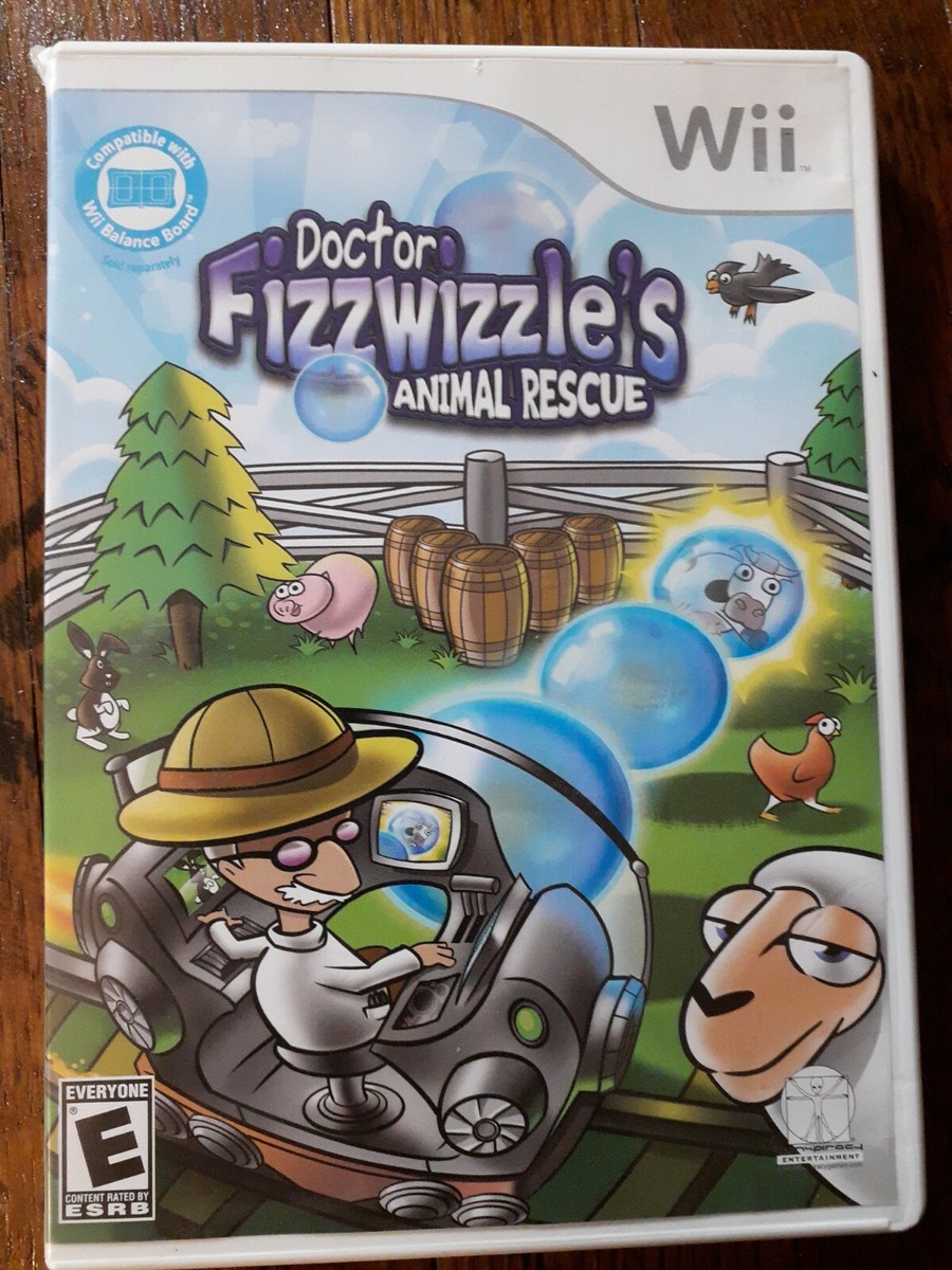 Doctor Fizzwizzle's Animal Rescue (Nintendo Wii, 2009
