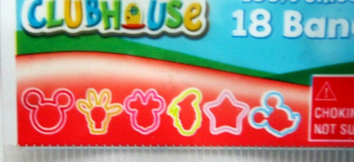 Silly Bandz-Disney Mickey Mouse Silly Shapes-Mickey Mouse Rubber