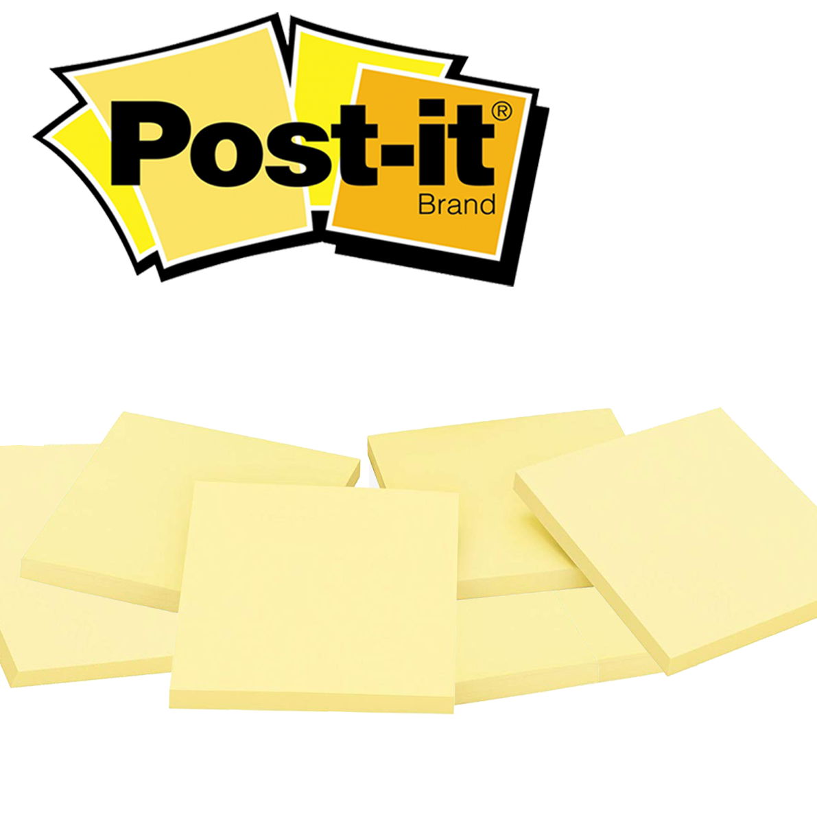 Post-it Notes, 3x3 Inch Pads, Canary Yellow & Neon Colors, 100 Sheets Per Pad, 14-Pack