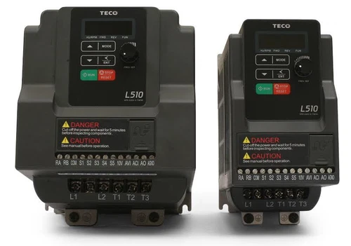 2 HP 230V 1PH INPUT 230V 3PH OUTPUT TECO VARIABLE FREQUENCY DRIVE L510-202-H1-U